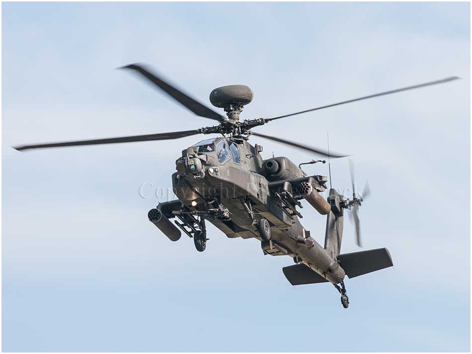 Boeing AH-64 Apache helicopter